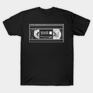 80s VHS Tape with Surf artwork T-Shirt